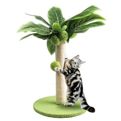 Leafy Cat Post